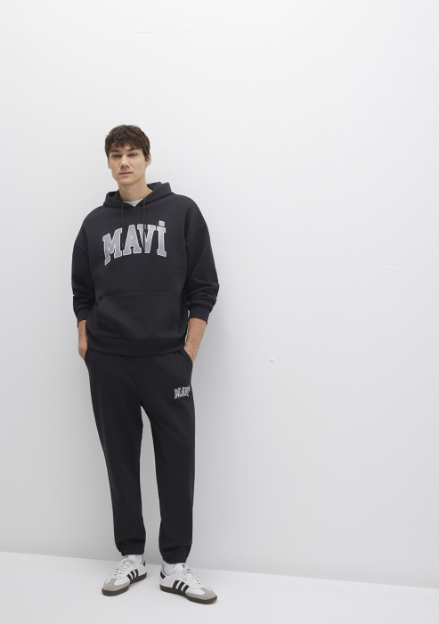Mavi Pantaloni Negri Loose Barbati [1]