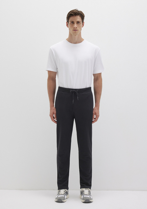 Mavi Pantaloni Negri Regular Straight Barbati [4]