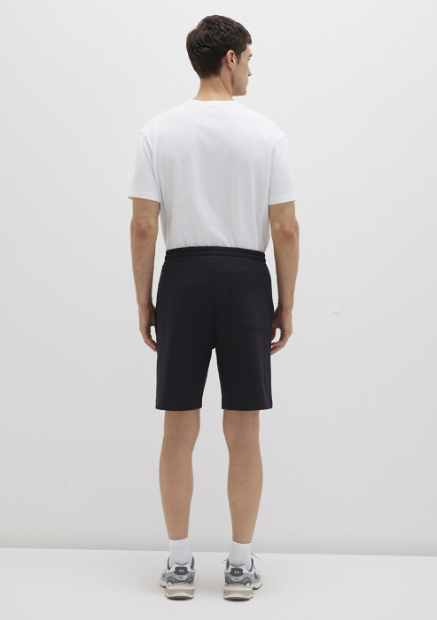 Mavi Pantaloni Scurti Negri Slim Straight Barbati [5]