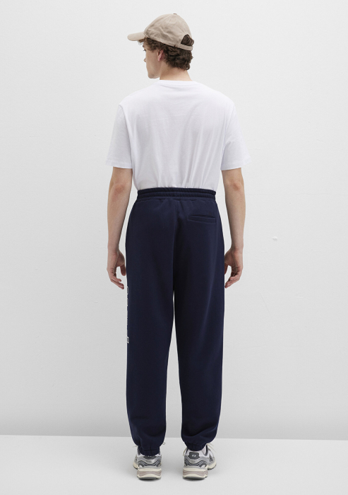 Mavi Pantaloni Navy Loose Barbati [4]