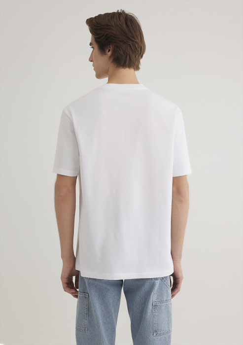 Mavi Tricou Alb  Barbati [4]