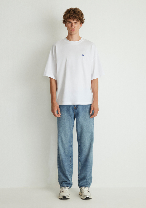 Mavi Мужская Футболка Белая Oversize [2]