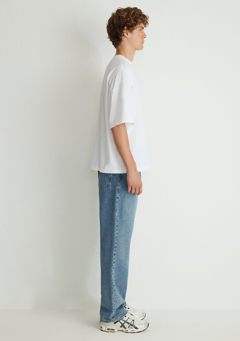 Mavi Мужская Футболка Белая Oversize [3]