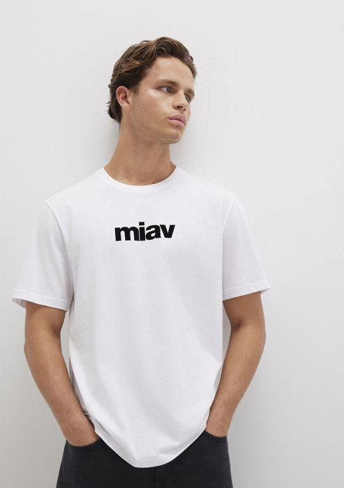 Mavi Tricou Alb Regular Barbati [3]