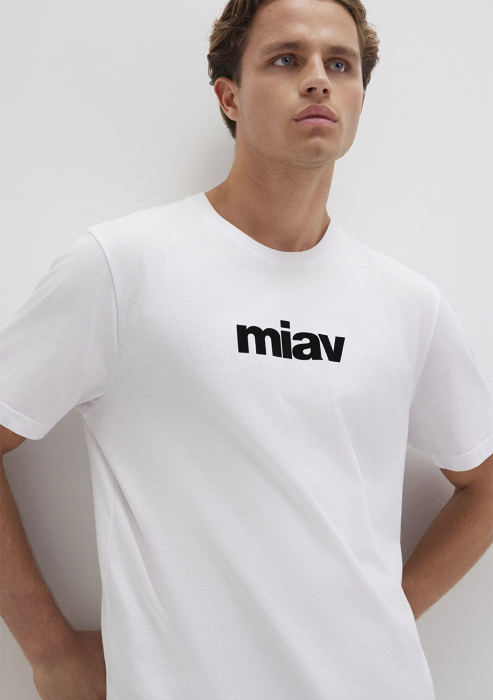 Mavi Tricou Alb Regular Barbati [1]