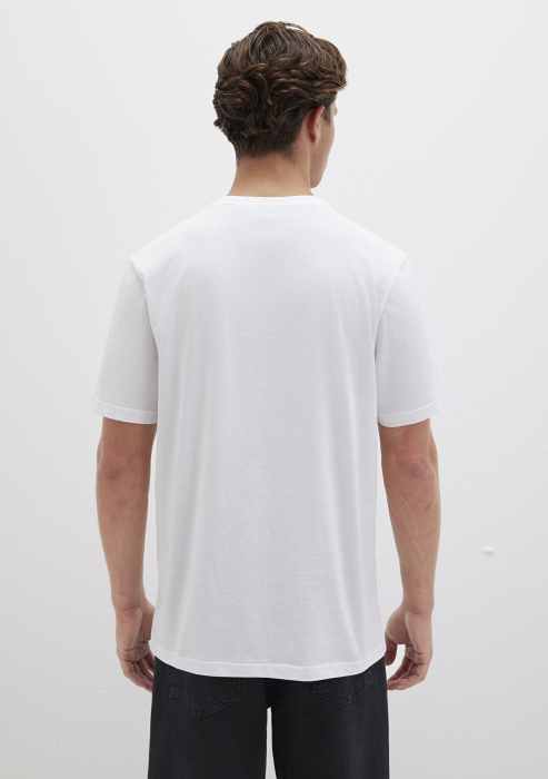 Mavi Tricou Alb Regular Barbati [5]