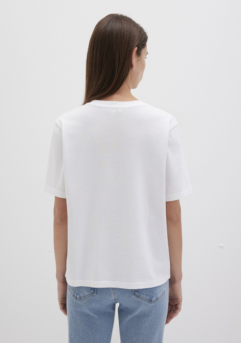 Mavi Tricou Alb Regular Femei [4]