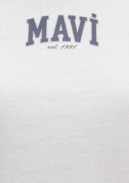 Mavi Футболка Alb Regular [6]
