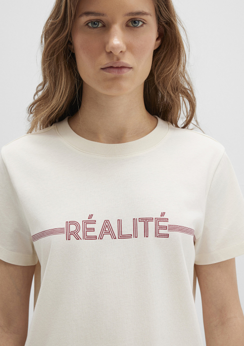 Mavi Tricou Bej Regular Femei [5]