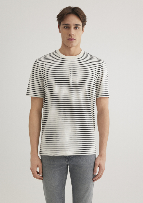 Mavi Tricou Alb  Barbati [3]