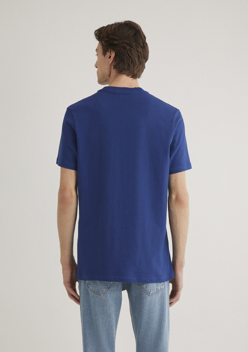 Mavi Tricou Albastru Regular Barbati [4]