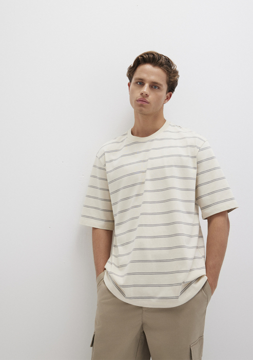 Mavi Tricou Gri Relaxed Barbati [2]