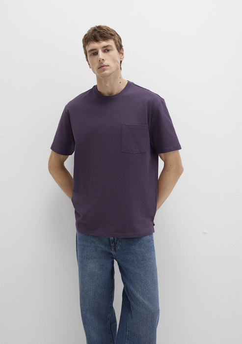Mavi Tricou Lila Loose Barbati [3]