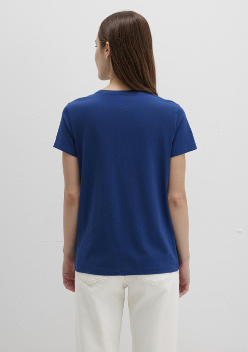 Mavi Tricou Navy Semi Slim Femei [5]