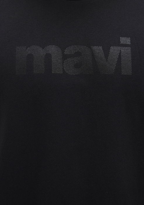 Mavi Футболка Negru Loose [7]