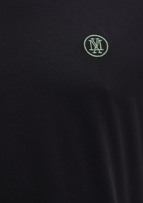 Mavi Tricou Negru Loose Barbati [7]