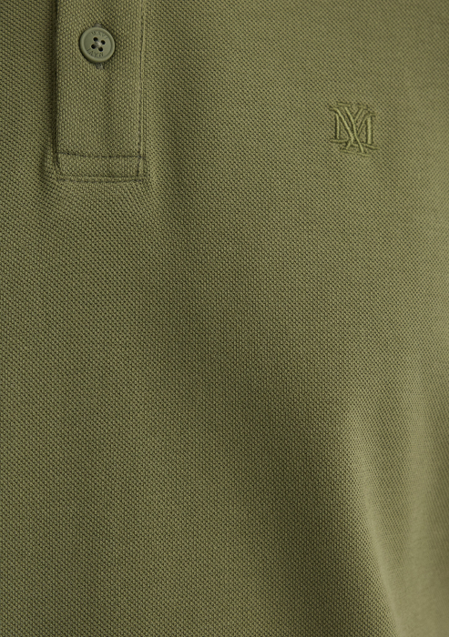 Mavi Tricou Polo Verde Masliniu Slim Barbati [6]