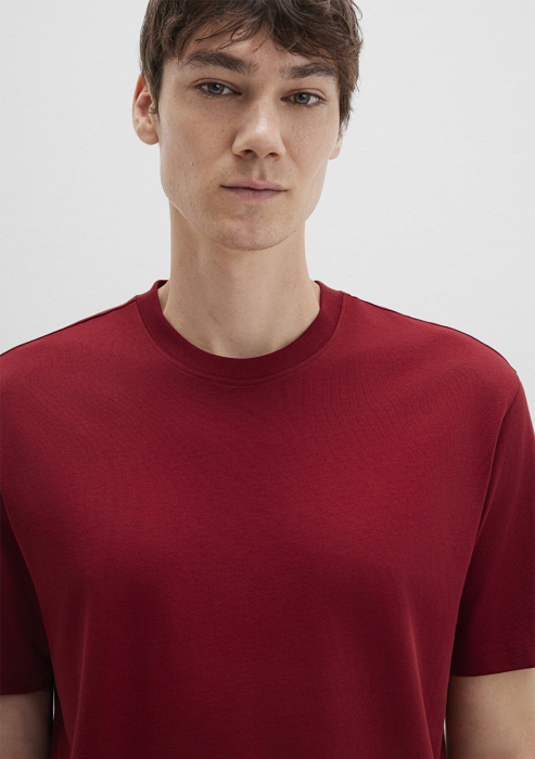 Mavi Tricou Rosu Loose Barbati [6]