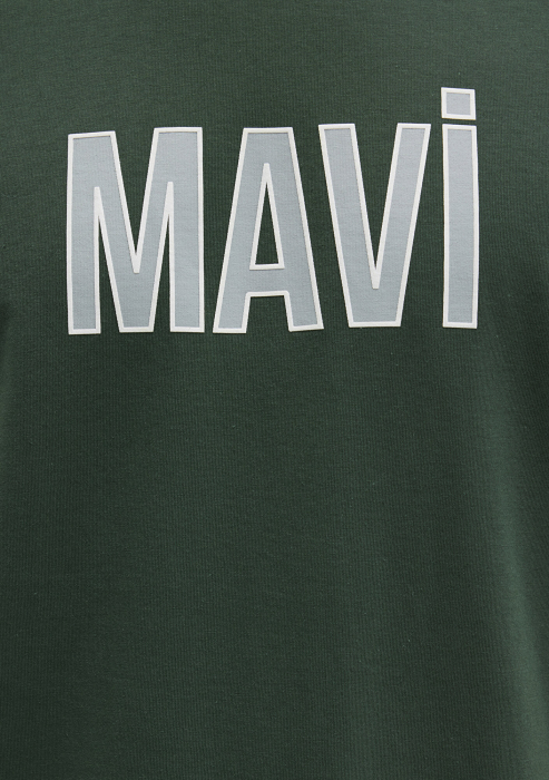 Mavi Tricou Verde Regular Barbati [6]