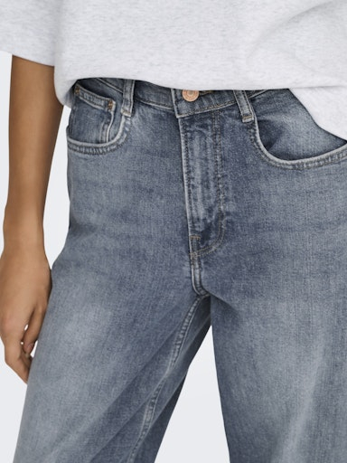 Only Blugi Albastri Deschisi Bottom Wide Femei [4]