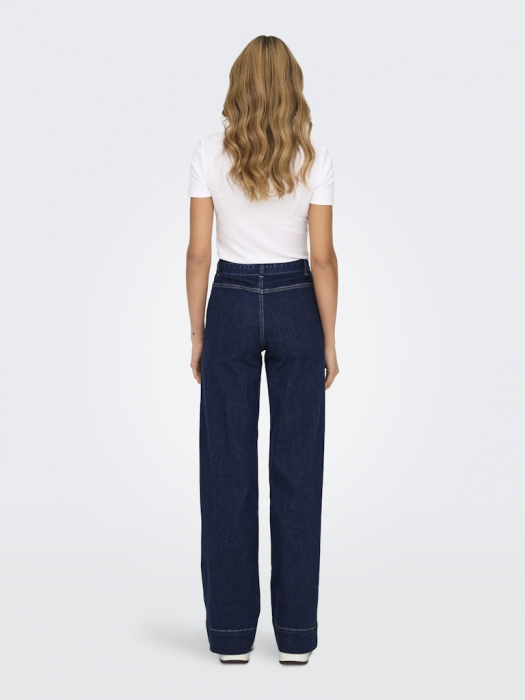 ONLY Женские Джинсы Dark Blue Denim Madison Wide [3]