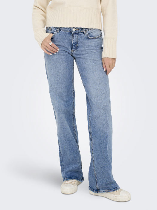 Only Blugi Albastri Bottom Straight Femei [1]