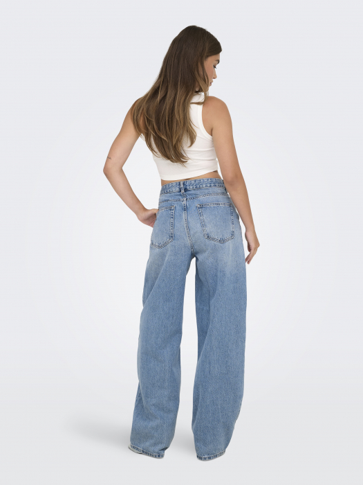 Only Blugi Albastri Deschisi Bottom Femei [3]