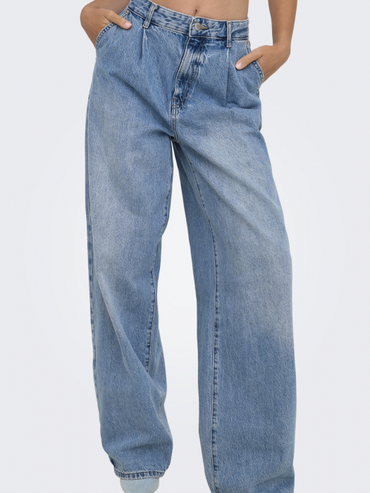 Only Blugi Albastri Deschisi Bottom Femei [5]