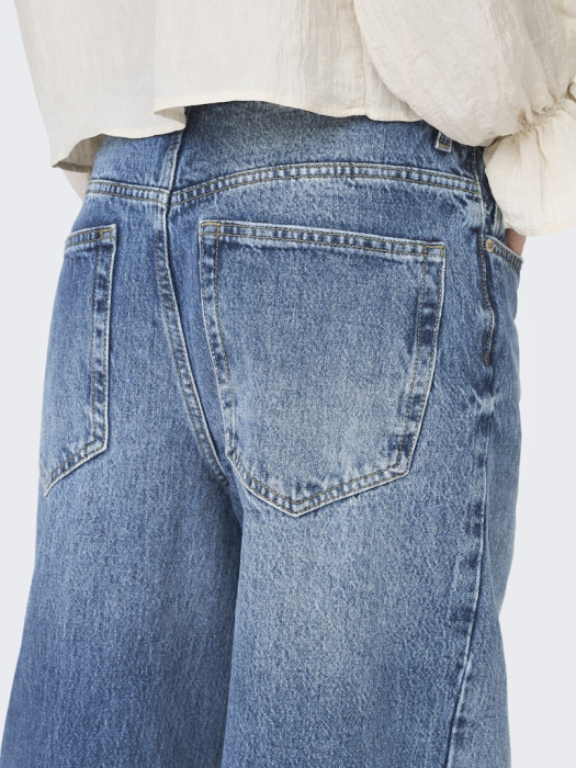 Only Blugi Albastri AMBER Baggy Femei [5]