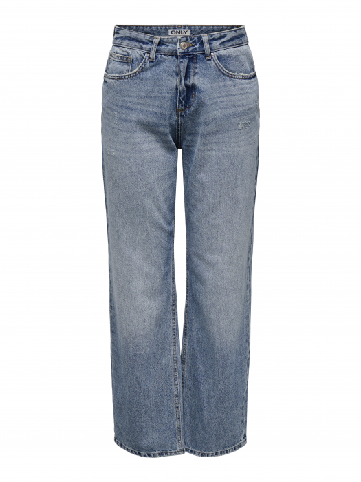 Only Blugi Albastri Deschisi Bottom Straight Femei [6]