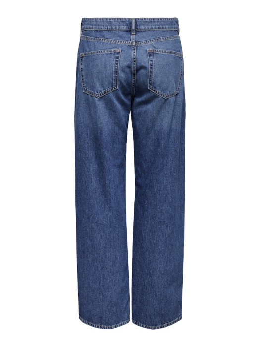 ONLY Blugi Medium Blue Denim Cobain Wide Femei [2]