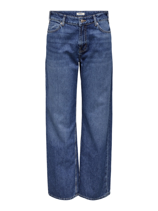 ONLY Blugi Medium Blue Denim Cobain Wide Femei [1]