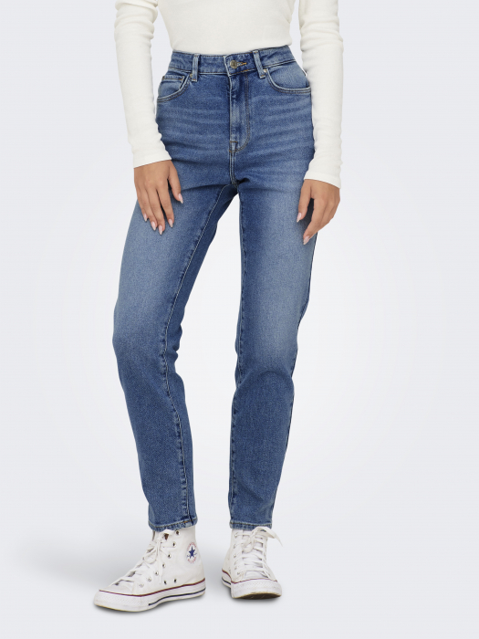 Only Blugi Albastri Bottom Straight Femei [3]