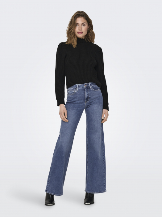 Only Blugi Albastri Madison Wide Femei [5]
