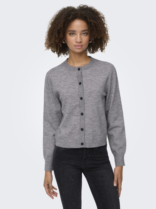 ONLY Женский Кардиган Светло-Серый  [3]