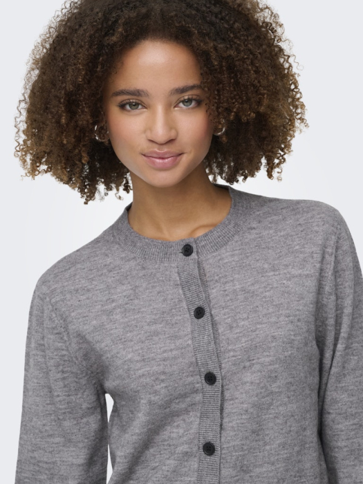 ONLY Женский Кардиган Светло-Серый  [4]