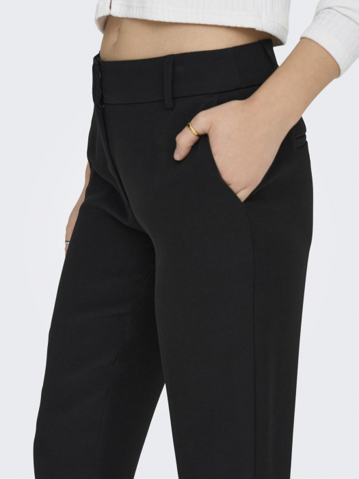 Only Женские Брюки Чёрные Tapered [4]