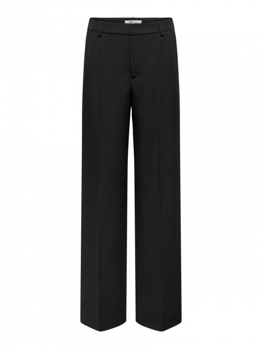 Only Pantaloni Negri Wide Femei [7]