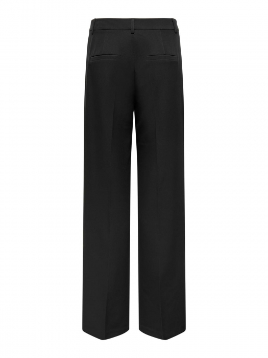 Only Pantaloni Negri Wide Femei [8]