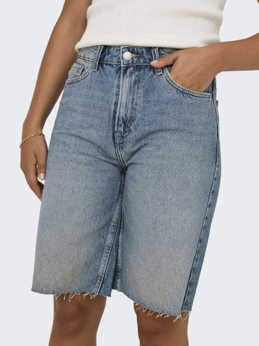 Only Pantaloni Scurti Albastri  Femei [4]