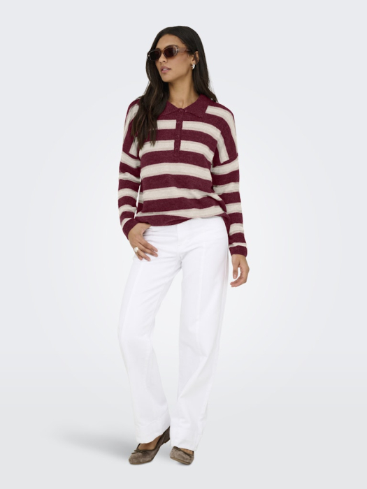 Only Свитер Cabernet Humus Whitecap Gray  [1]