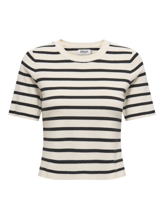 Only Свитер Cloud Dancer Black Str [3]