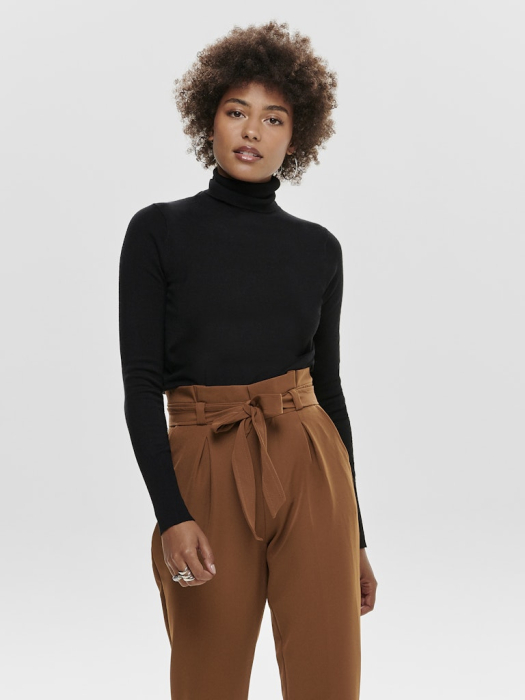 Only Pulover Negru  Femei [1]