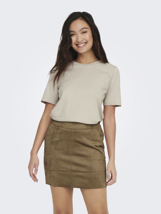 Only Tricou Gri Deschis  Femei [1]