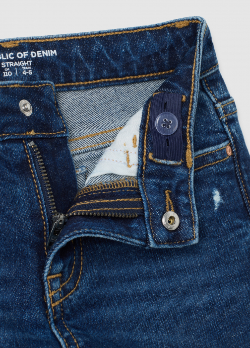 OVS Kids Blugi Dark Blue Baieti 3-10 Ani [4]