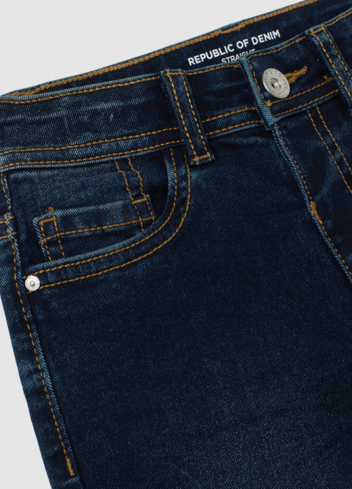 OVS Kids Blugi Dark Blue Baieti 3-10 Ani [3]
