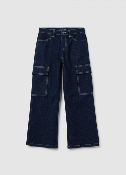 OVS Kids Blugi Dark Blue Fete 10-15 Ani [1]