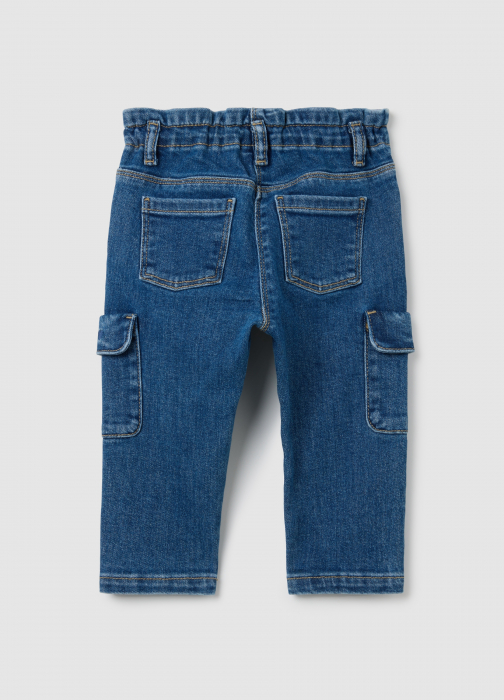 OVS Kids Blugi Light Blue Fete 9-36 Luni [2]