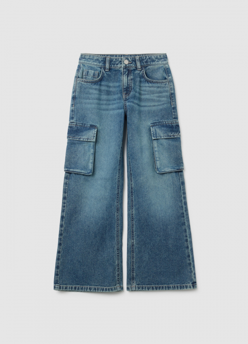 OVS Kids Blugi Medium Blue Fete 10-15 Ani [1]