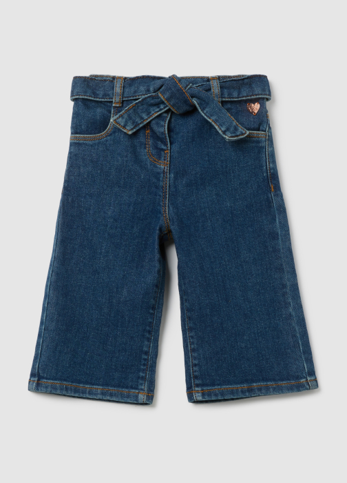 OVS Kids Blugi Medium Dark Blue Fete 9-36 Luni [1]